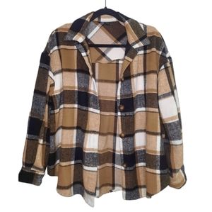 Oversized Plaid Shacket